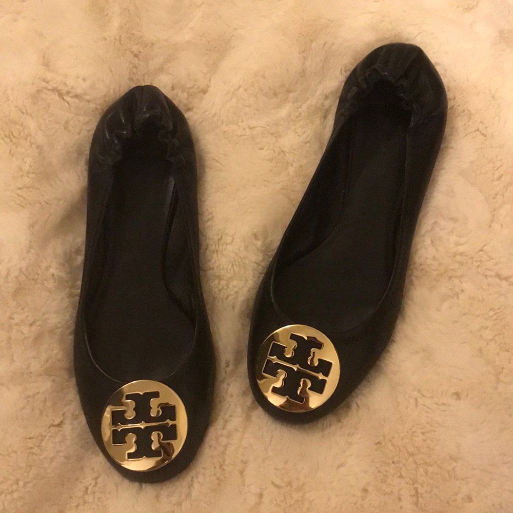 Black Tory Burch flats